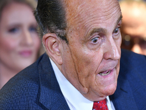 Rudy Giuliani Sweats Black Ink